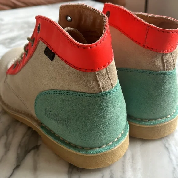 Kickers suede booties multi co - Picture 3 of 4